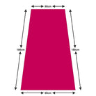 Fitness Yoga Mat Non Slip 180 x 60 cm - RINGMASTER SPORTS - Made For Champions