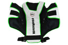 RingMaster Sports  One Size Body Protectors Genuine Leather Green and White Image 2