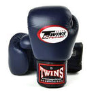 BGVL3 Twins Navy Blue Velcro Boxing Gloves - RingMaster Sports