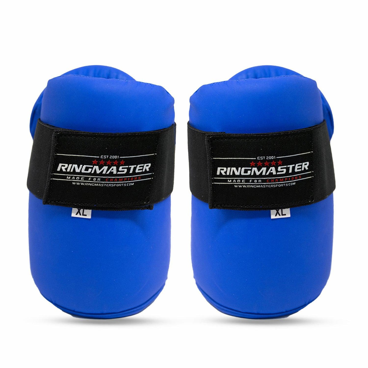 RingMaster Sports blue foot protector with IMF padding