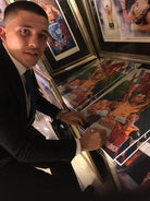 **Signed & Framed** Lee Selby Limited Edition Original Painting Print Poster By Patrick J. Killian - RINGMASTER SPORTS - Made For Champions