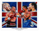 **Fine Art** Groves V Eubank Limited Edition Original Painting Print Poster By Patrick J. Killian - RINGMASTER SPORTS - Made For Champions