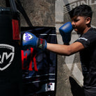 RingMaster Phenom blue kids boxing gloves in 2 oz to 8 oz options