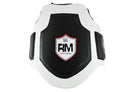 RingMaster Sports genuine leather body protector in black and white