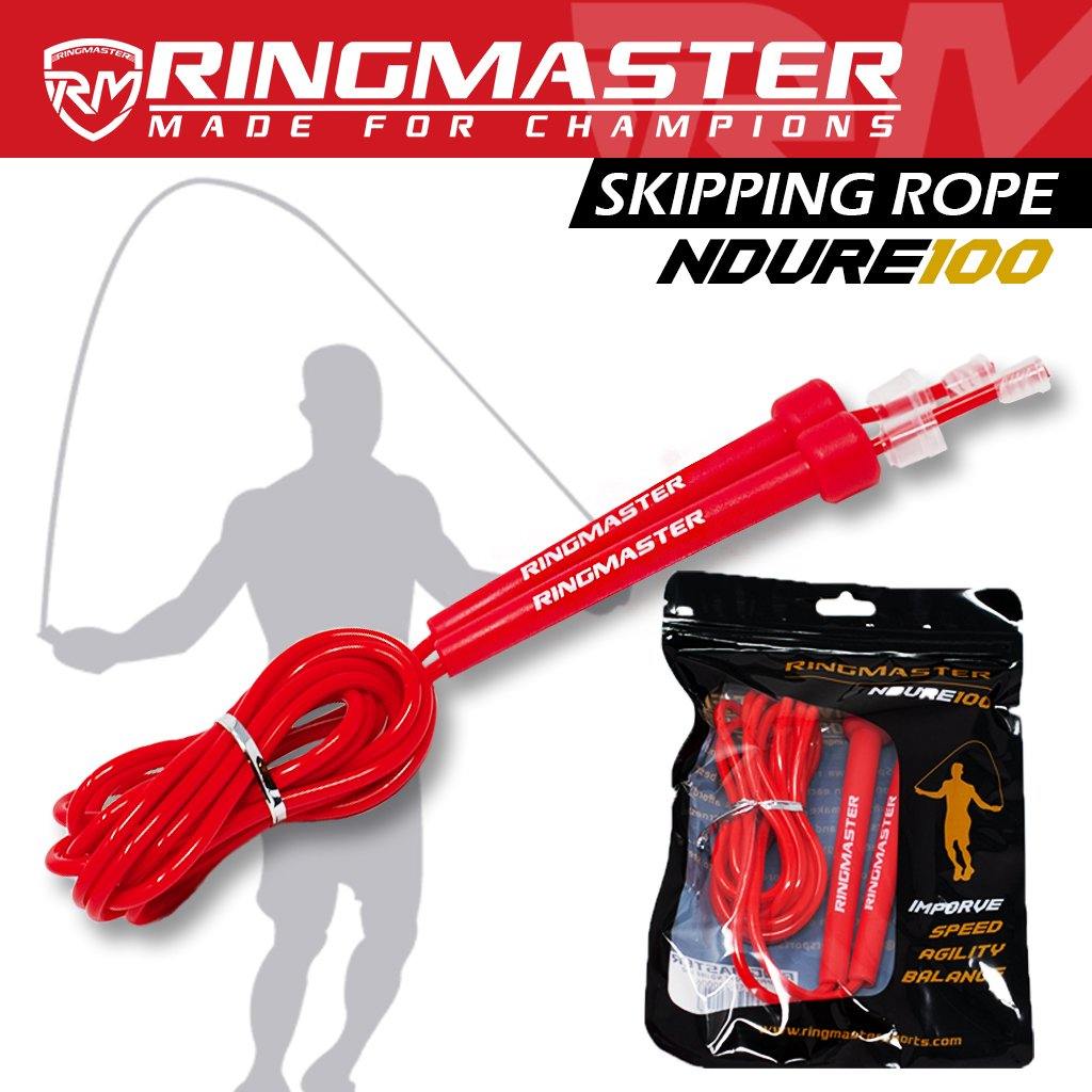 Red RingMaster Sports Ndure 1000 jump rope for cardio training