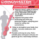RingMaster Sports pink Ndure 1000 speed skipping rope