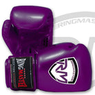 RingMaster Phenom purple kids boxing gloves with contoured padding