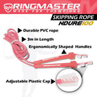 RingMaster Sports pink adjustable fitness skipping rope