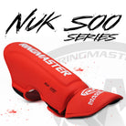 Red RingMaster Sports shin and instep guard