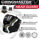 RingMaster Sports SHK2.0 carbon leather boxing head guard