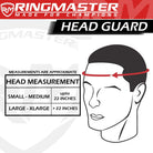 RingMaster SHK2.0 head guard for boxing, kickboxing and Muay Thai