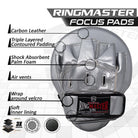 RingMaster Sports silver focus pads for boxing training