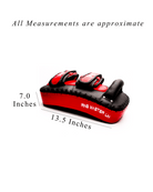 RingMaster Sports black and red striking arm pad
