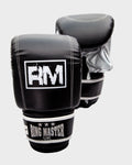 RingMaster Sports synthetic leather bag mitts in black