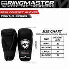 RingMaster Sports black Taekwondo gloves