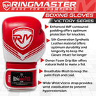 RingMaster Victory Series boxing gloves for sparring