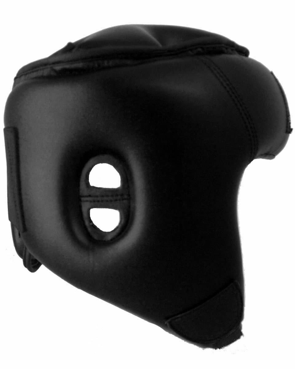 RingMaster Sports Open Face Headguard AIBA styled Black image 2