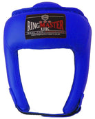 RingMaster Sports Open Face Headguard AIBA styled Blue image 1