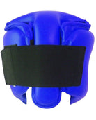 RingMaster Sports Open Face Kids Headguard AIBA styled Blue Image 3