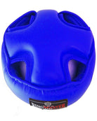 RingMaster Sports Open Face Kids Headguard AIBA styled Blue Image 4