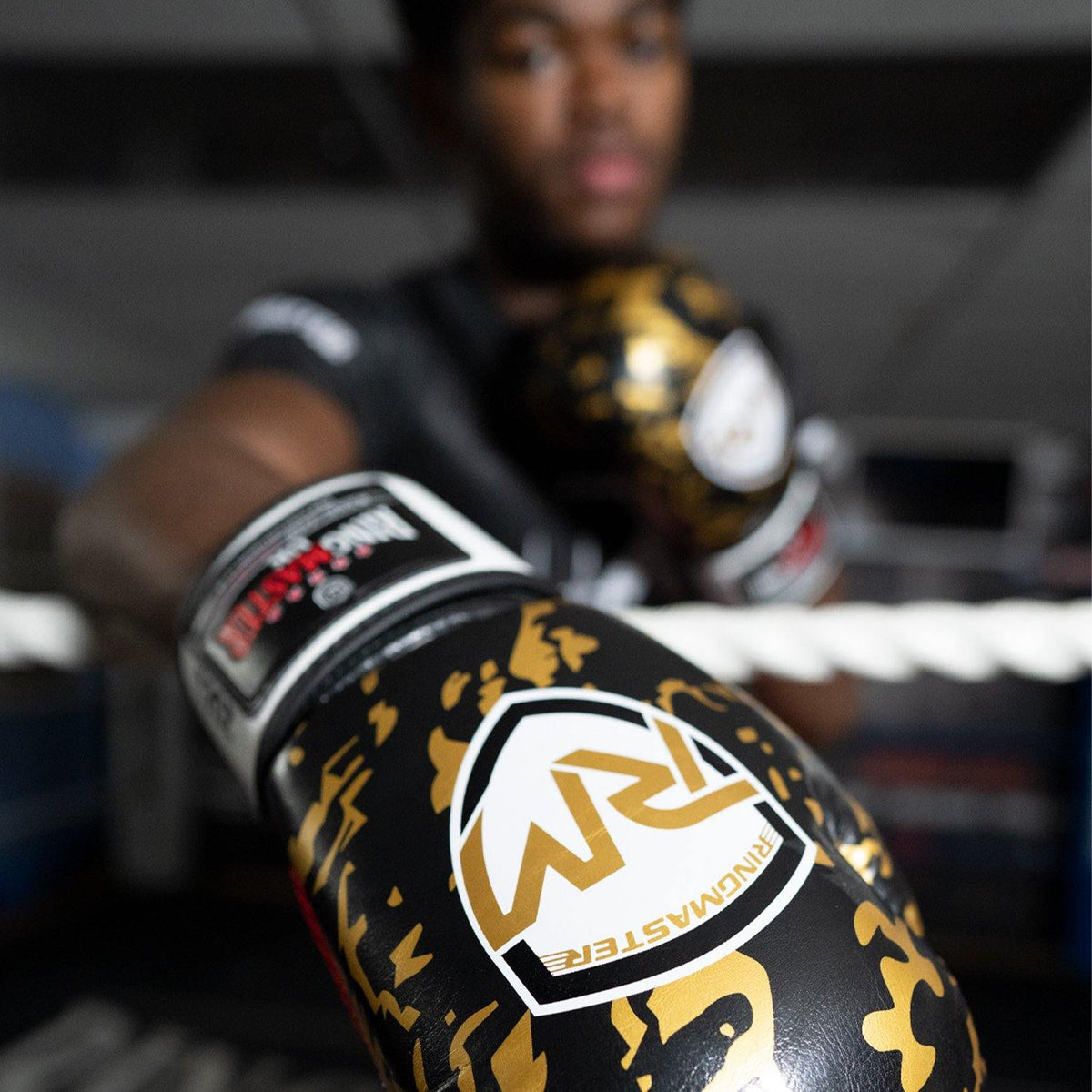 RingMaster Superfit boxing gloves supplied in portable packaging
