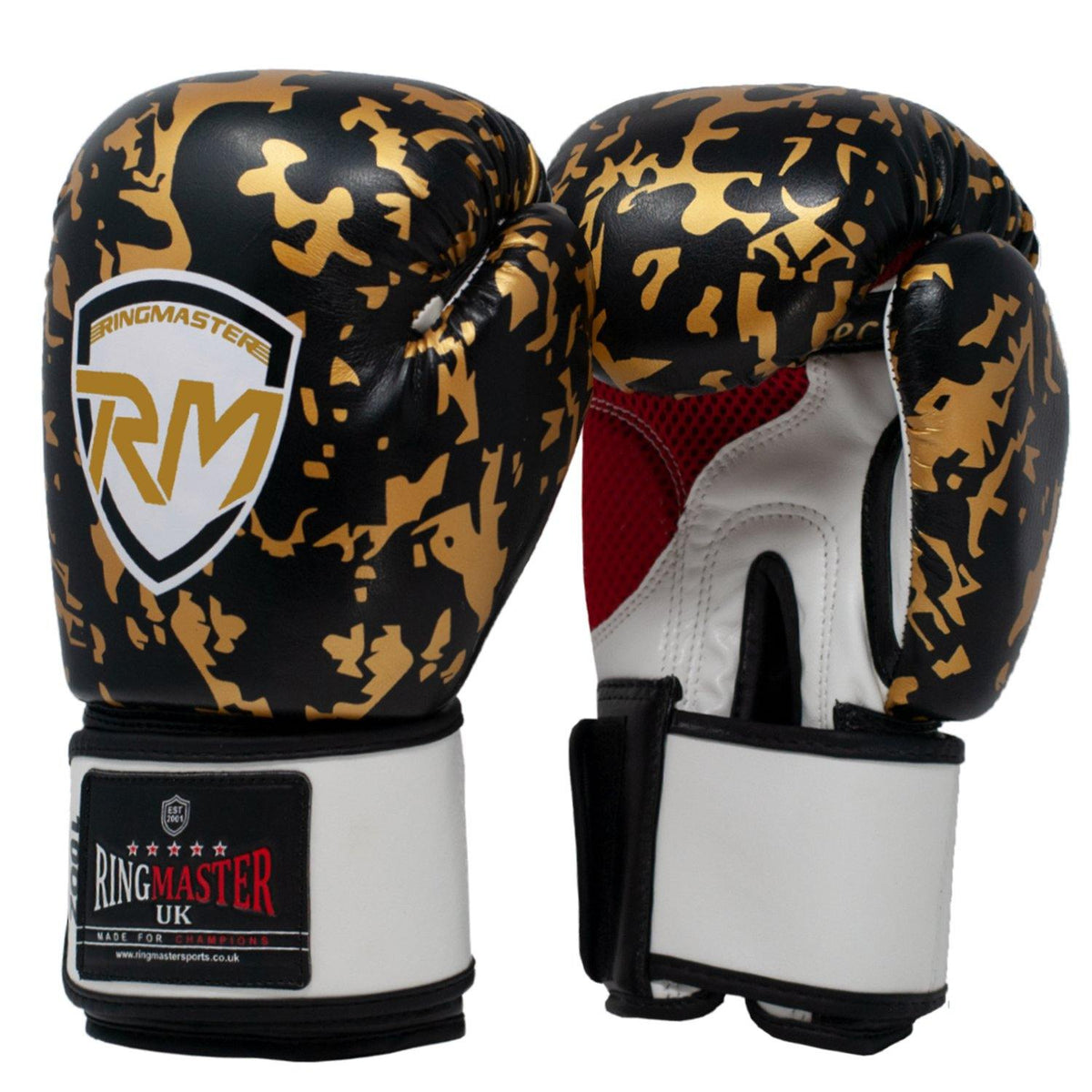 Superfit Series boxing gloves made from synthetic leather